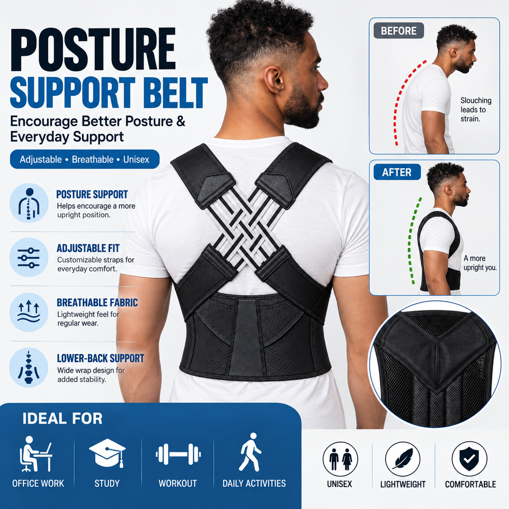 Pelviora AlignCore™ — Adjustable Posture Support System